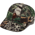 CAMO PATCHWORK PANEL CAP MENS