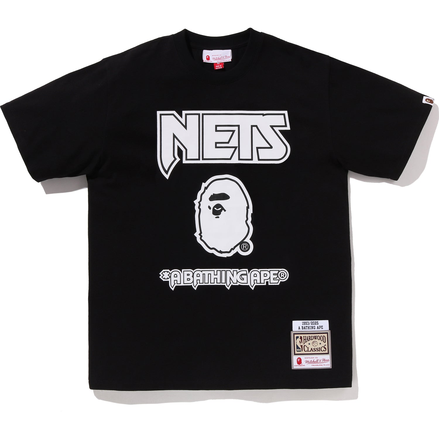 BAPE X M&N NBA – NEW JERSEY NETS TEE MENS