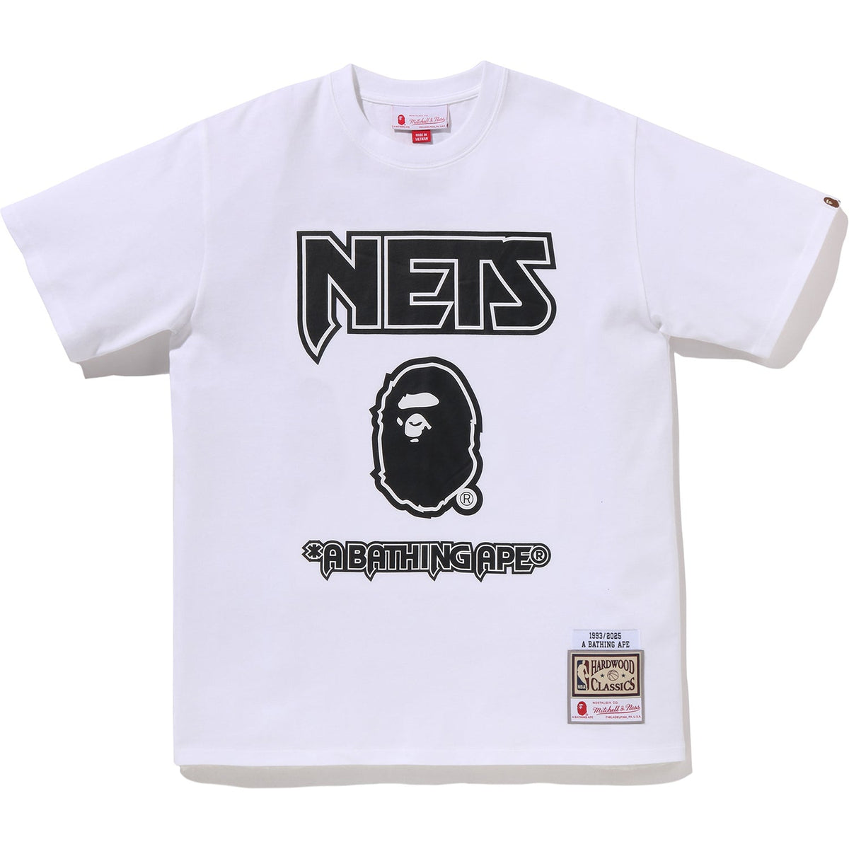 BAPE X M&N NBA – NEW JERSEY NETS TEE MENS