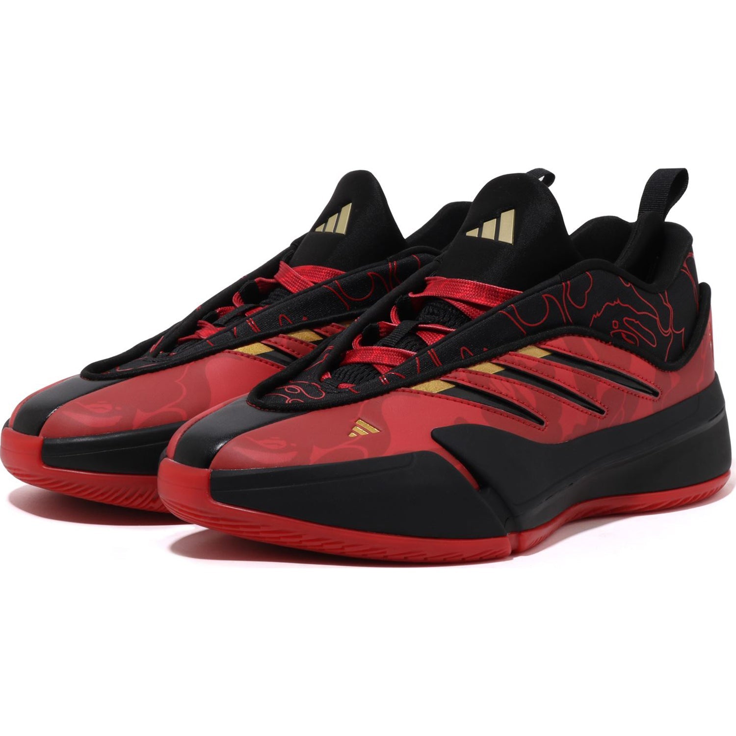 BAPE X ADIDAS – DAME 9 BAPE CAMO MENS