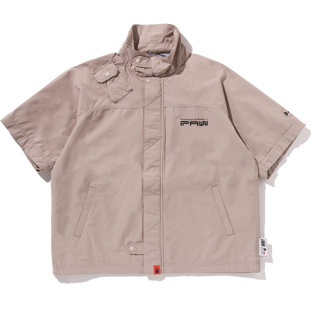 BAPE BY KAZUKI KURAISHI DETACHABLE HOODED 3-LAYER RAIN JACKET MENS