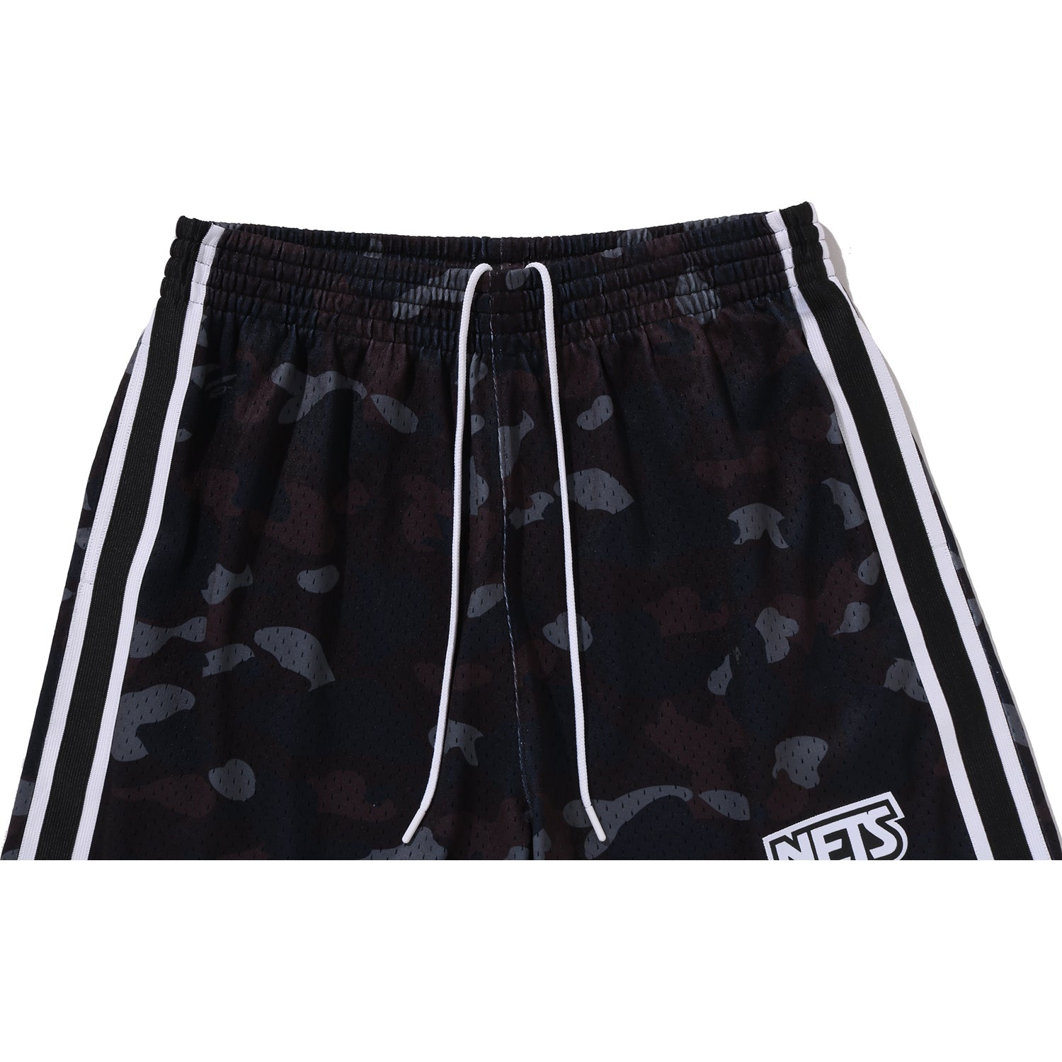 BAPE X M&N NBA – NEW JERSEY NETS SWINGMAN SHORTS MENS