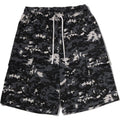 MULTI PIXEL CAMO BAPE STA LOGO CARGO RELAXED FIT SWEAT SHORTS MENS