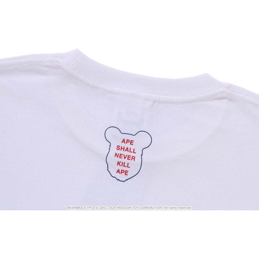 BAPE X MEDICOM TOY – ABC CAMO BE@R MILO ON BAPE TEE MENS