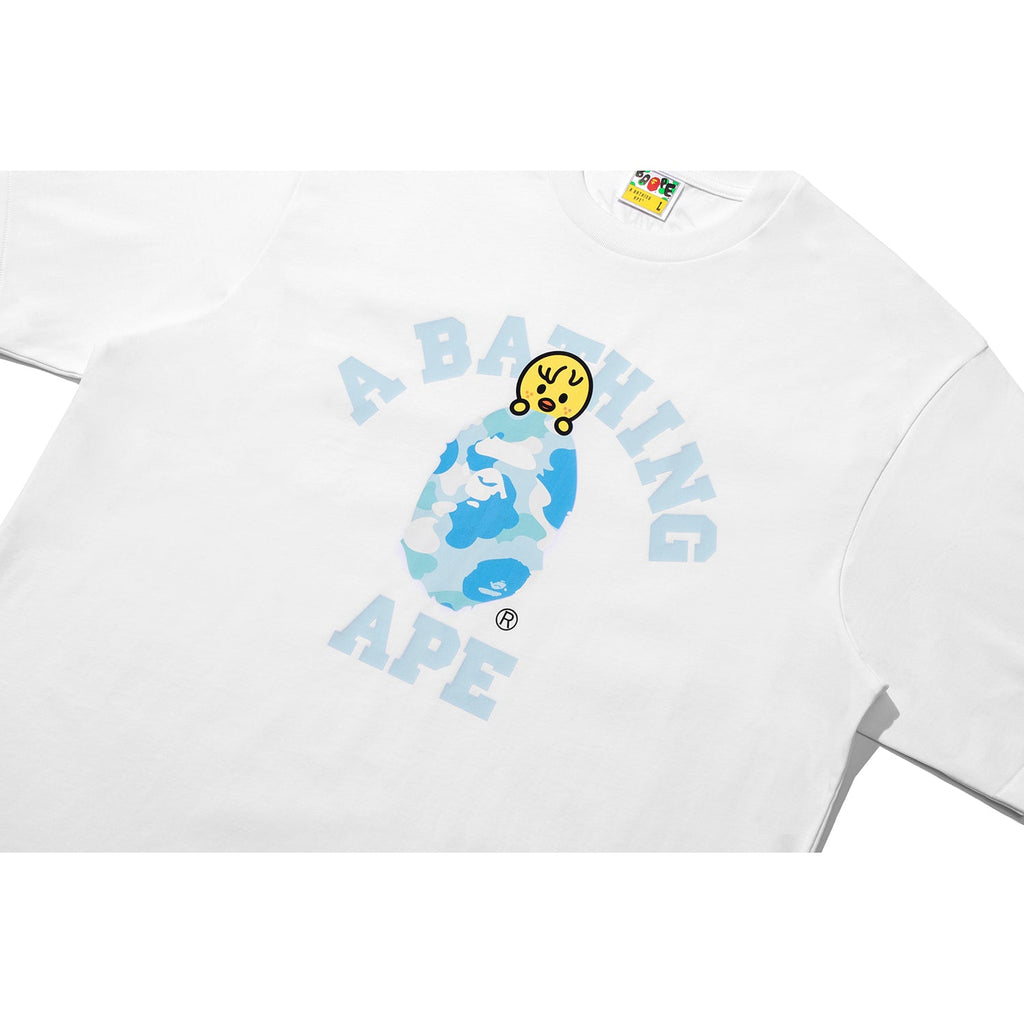 BAPE X STRAY KIDS BBOKARI COLLEGE TEE MENS