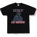BAPE X HIDDEN GO HIDDEN TEE MENS