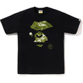 MULTI PIXEL CAMO MAD APE FACE TEE MENS