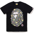 BLING STAR GLITTER APE HEAD TEE LADIES