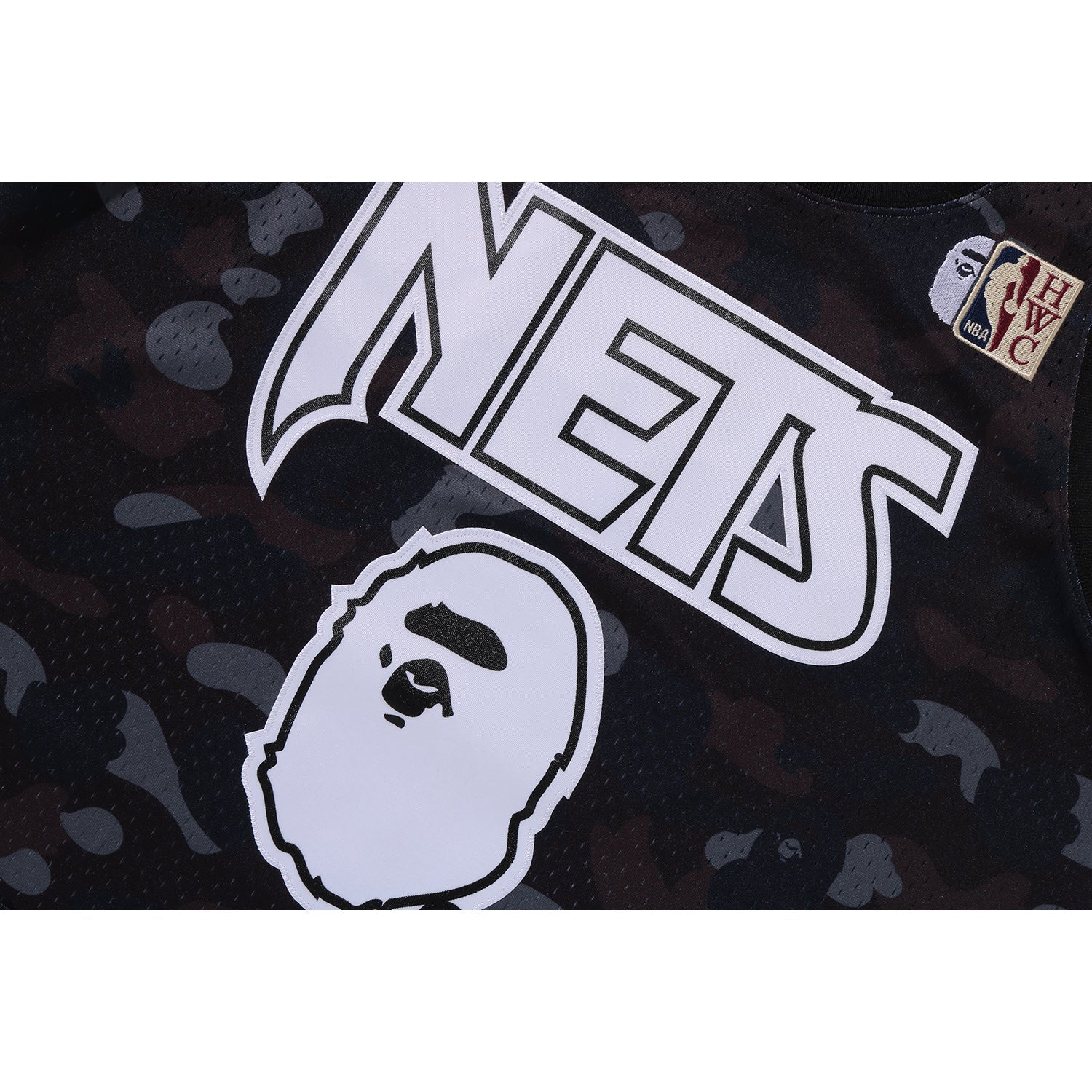 BAPE X M&N NBA ��� NEW JERSEY NETS SWINGMAN JERSEY MENS