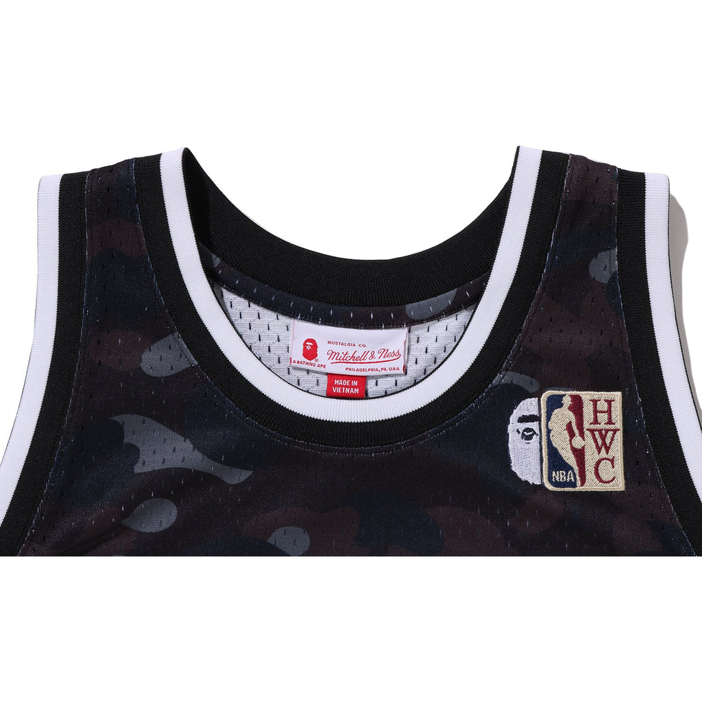 BAPE X M&N NBA ��� NEW JERSEY NETS SWINGMAN JERSEY MENS