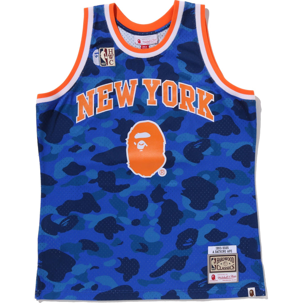 BAPE X M&N NBA – NEW YORK KNICKS SWINGMAN JERSEY MENS