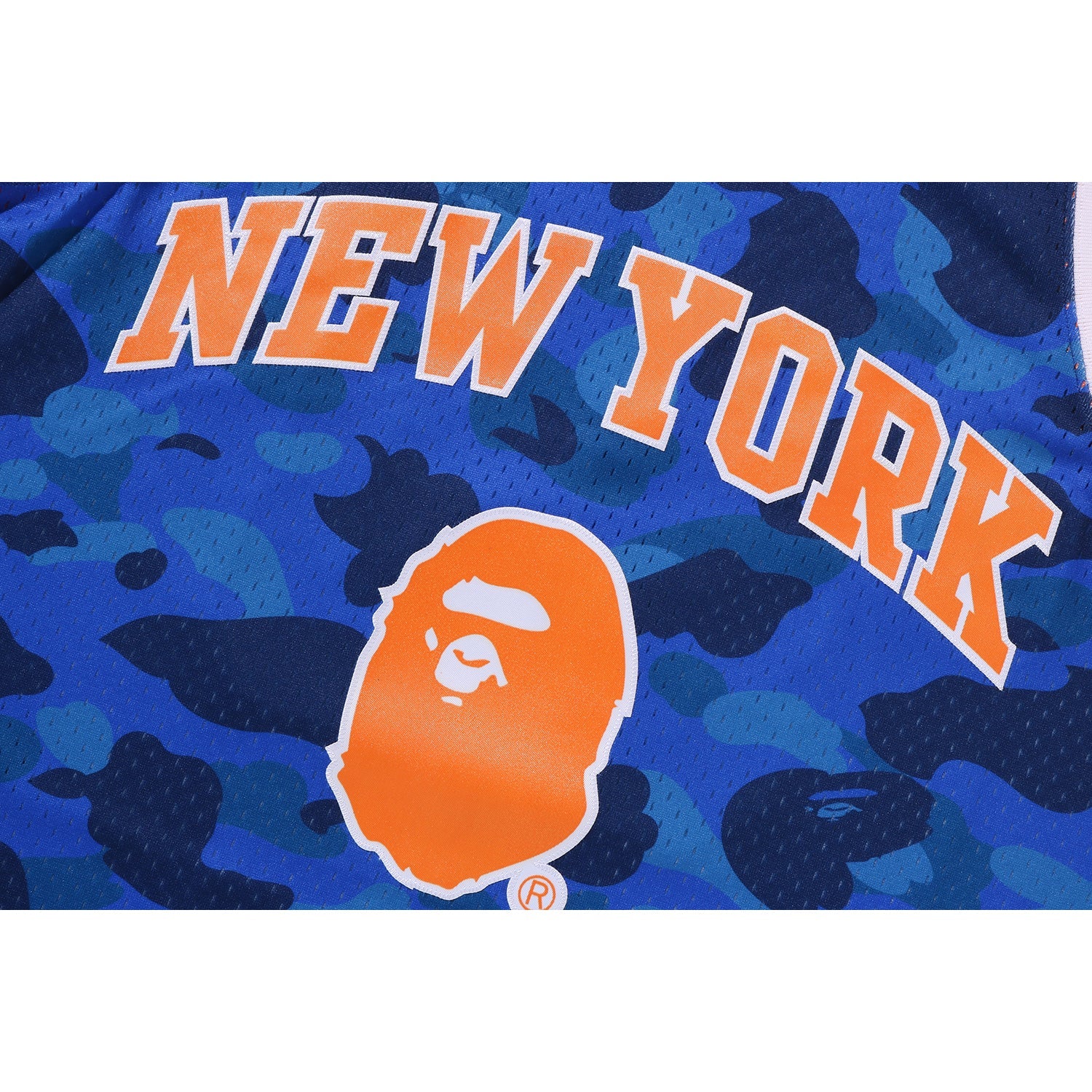 BAPE X M&N NBA – NEW YORK KNICKS SWINGMAN JERSEY MENS