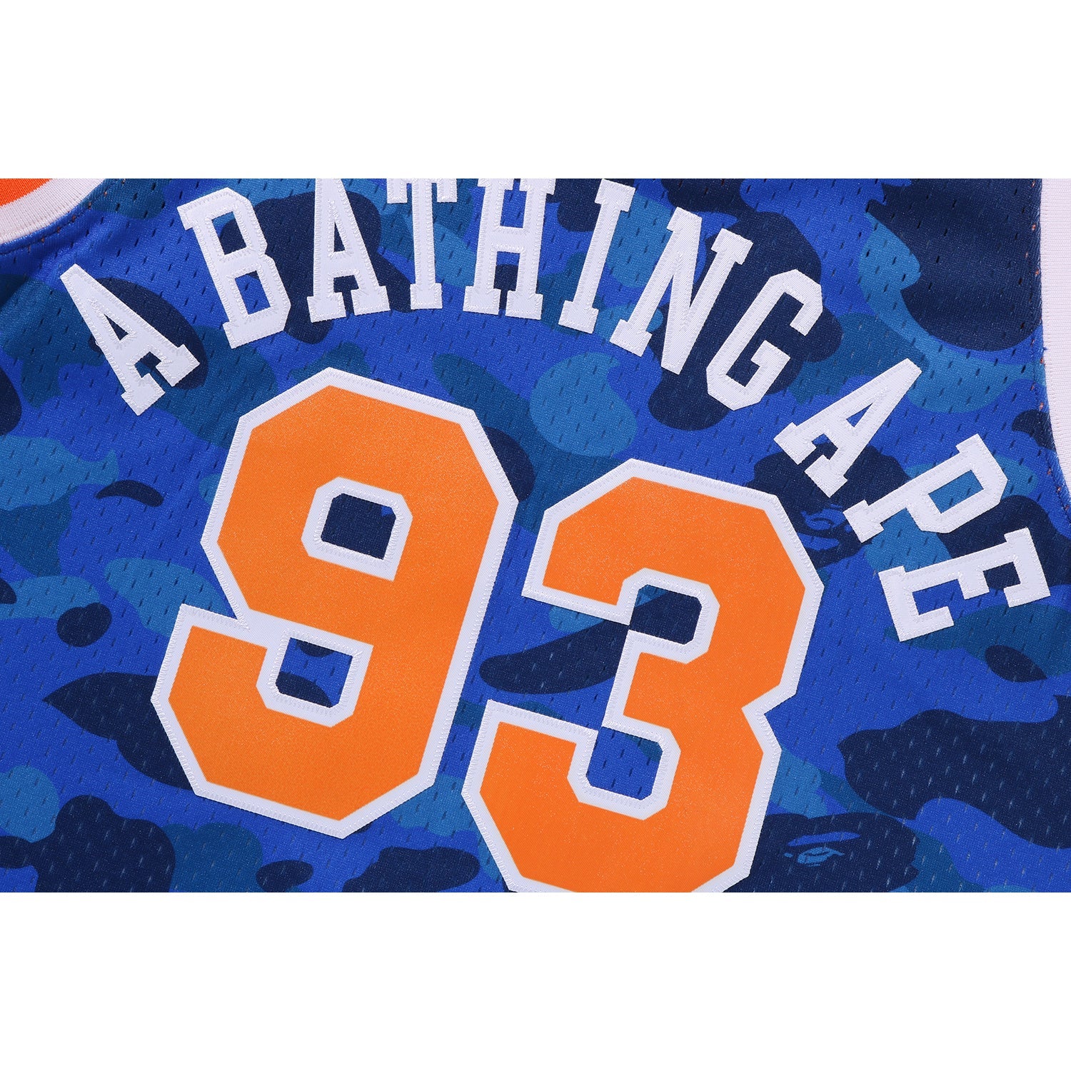 BAPE X M&N NBA – NEW YORK KNICKS SWINGMAN JERSEY MENS