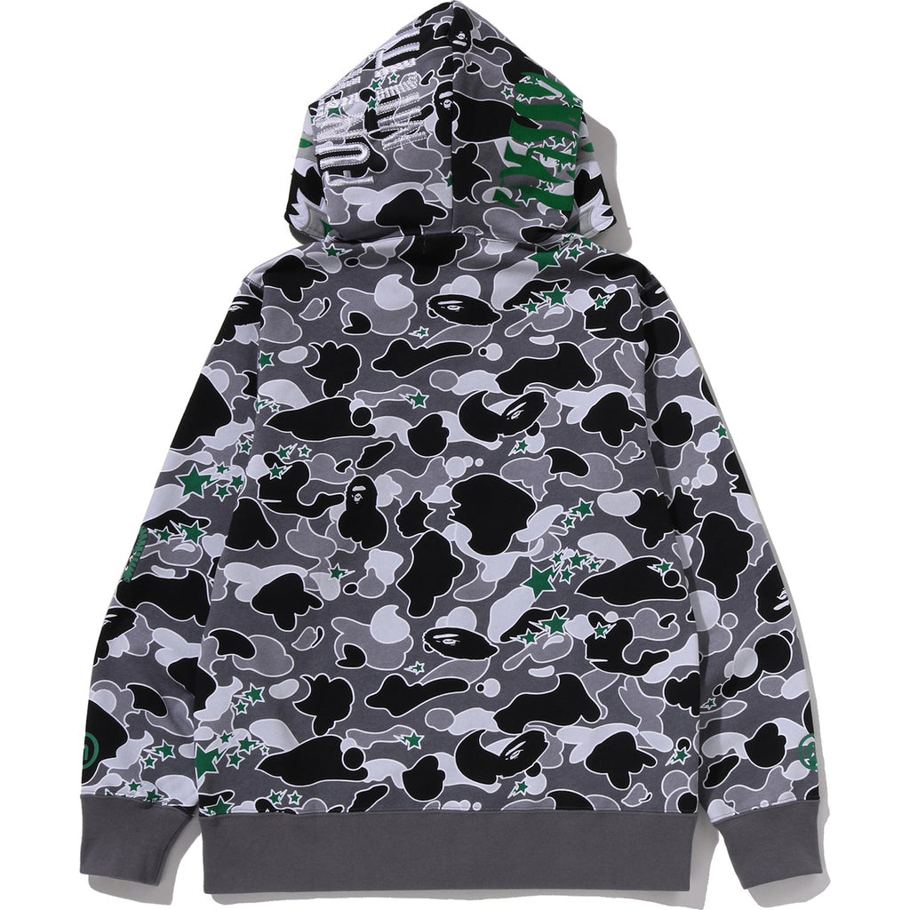 BAPE X HIDDEN STA CAMO TIGER FULL ZIP HOODIE MENS