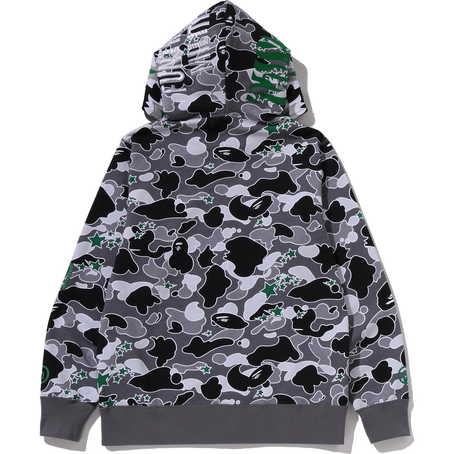 BAPE X HIDDEN STA CAMO TIGER FULL ZIP HOODIE MENS